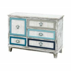 Outlet ⭐ Some Assembly Required Accent Cabinets & Decorative Chests Coast To Coast Imports Tide Pool 1 Door/4 Drawer Accent Cabinet 🧨
