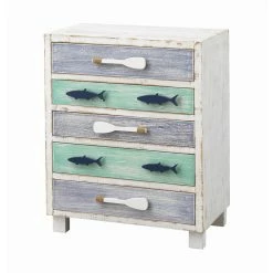 Cheap 🎁 Some Assembly Required Accent Cabinets & Decorative Chests Coast To Coast Imports Something Fishy 5 Drawer Accent Chest 👏