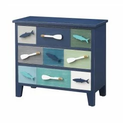 Top 10 ⭐ Fully Assembled Accent Cabinets & Decorative Chests Coast To Coast Imports Something Fishy 3 Drawer Accent Chest 🛒