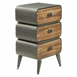 Brand new ⭐ Assembly Required Accent Cabinets & Decorative Chests 4D Concepts Urban Loft Rounded Drawer Chest 🧨