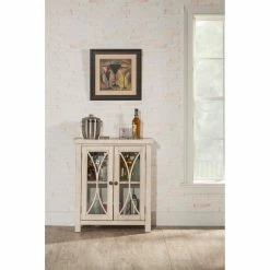 Best Pirce 🛒 Fully Assembled Accent Cabinets & Decorative Chests Hillsdale Bayside Two Door Cabinet 👍