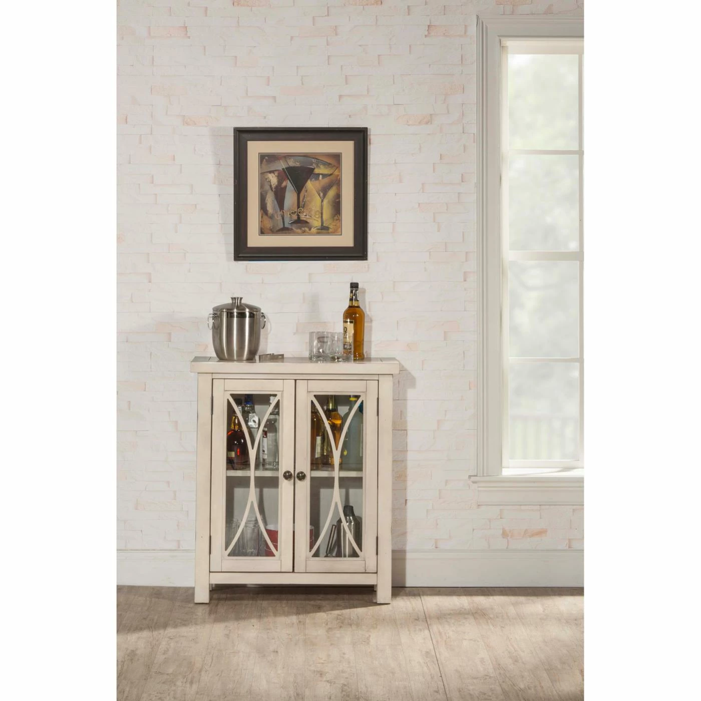 Best Pirce ๐ Fully Assembled Accent Cabinets & Decorative Chests Hillsdale Bayside Two Door Cabinet ๐