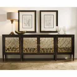 Budget 👍 Assembly Required Accent Cabinets & Decorative Chests Hooker Furniture Sanctuary Mirrored Console Table 😉