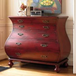 New 🎉 Assembly Required Accent Cabinets & Decorative Chests Hooker Furniture Bombe Chest 🔥