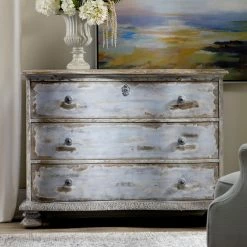 Promo โจ Fully Assembled Accent Cabinets & Decorative Chests Hooker Furniture Chatelet 3 Drawer Chest โจ