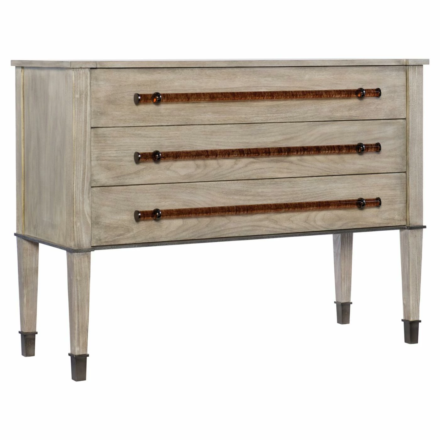 Promo π Fully Assembled Accent Cabinets & Decorative Chests Hooker Furniture Melange Micah 3 Drawer Accent Chest π