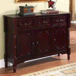 New 😀 K&B Furniture Assembly Required Accent Cabinets & Decorative Chests K & B Furniture Console Table ❤️