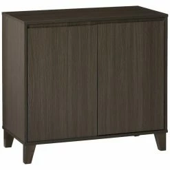 Coupon 👍 K&B Furniture Assembly Required Accent Cabinets & Decorative Chests K&B Furniture Oak 2 Door Accent Cabinet 🤩