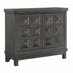 New ๐ฏ Wicker Accent Cabinets & Decorative Chests Powell Zora 2-Door Cabinet - Gray โค๏ธ