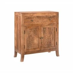 Best Pirce ⌛ Fully Assembled Accent Cabinets & Decorative Chests Powell Hezen Storage Cabinet - Antique Brown 🧨