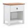 Cheap 🥰 Assembly Required Accent Cabinets & Decorative Chests Powell Anson Nightstand - Rustic White And Brown 👍
