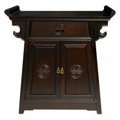 Cheap 🎉 Fully Assembled Accent Cabinets & Decorative Chests Oriental Furniture Rosewood Altar Cabinet 🔔