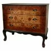 New 😍 Wood Accent Cabinets & Decorative Chests Oriental Furniture Olde-Worlde Euro 3 Drawer Decorative Chest 😀