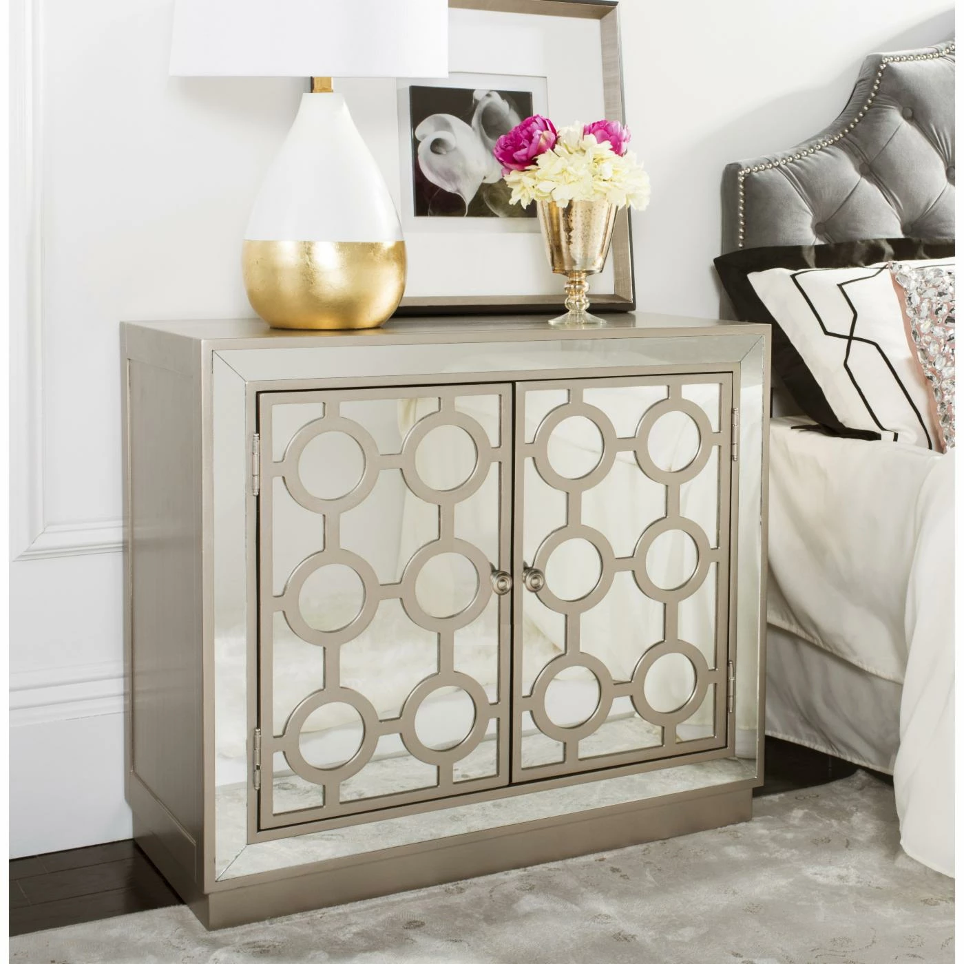 Flash Sale π Fully Assembled Accent Cabinets & Decorative Chests Safavieh Kaia 2 Door Chest π