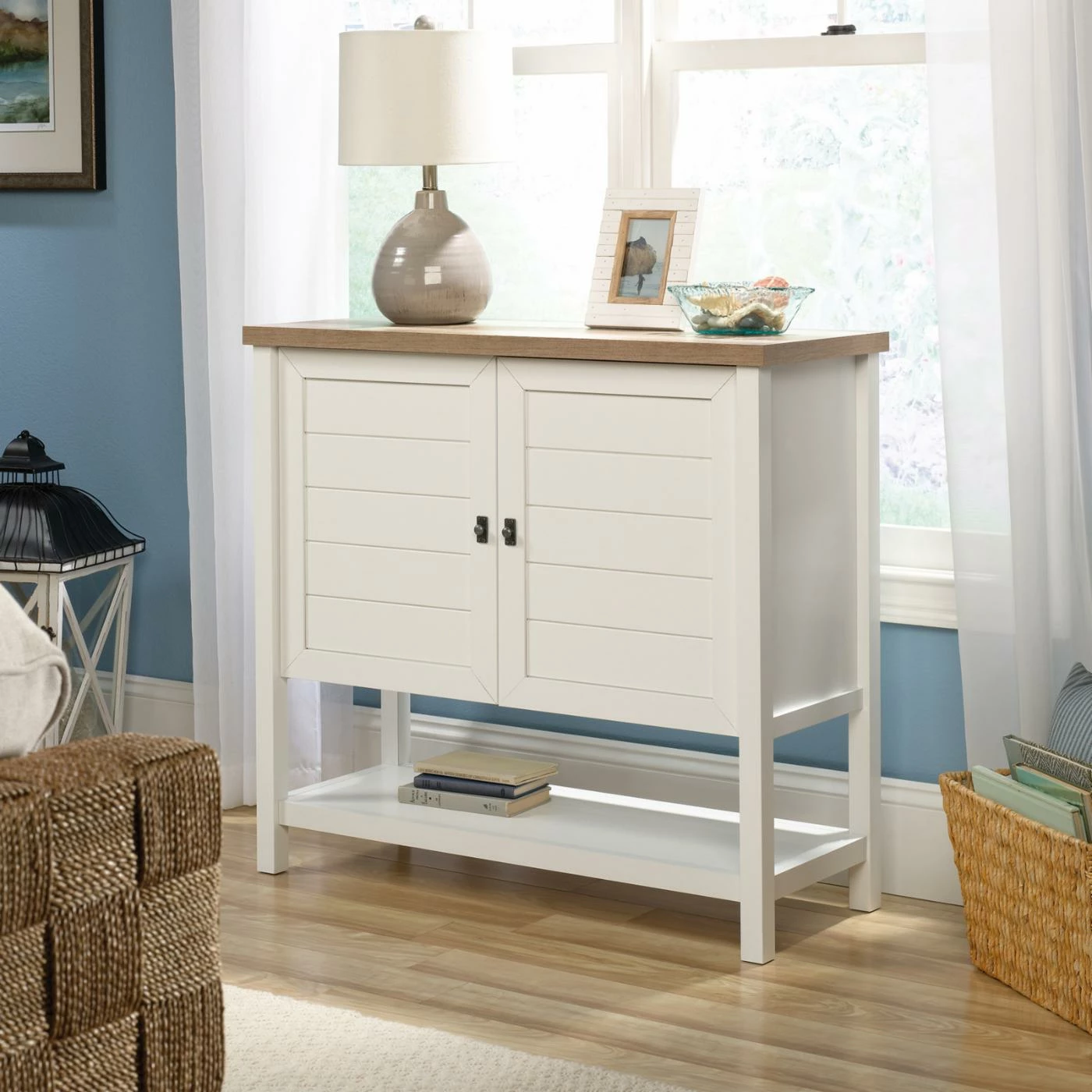 Wholesale 🔥 Assembly Required Accent Cabinets & Decorative Chests Sauder Cottage Road Storage Cabinet 🤩