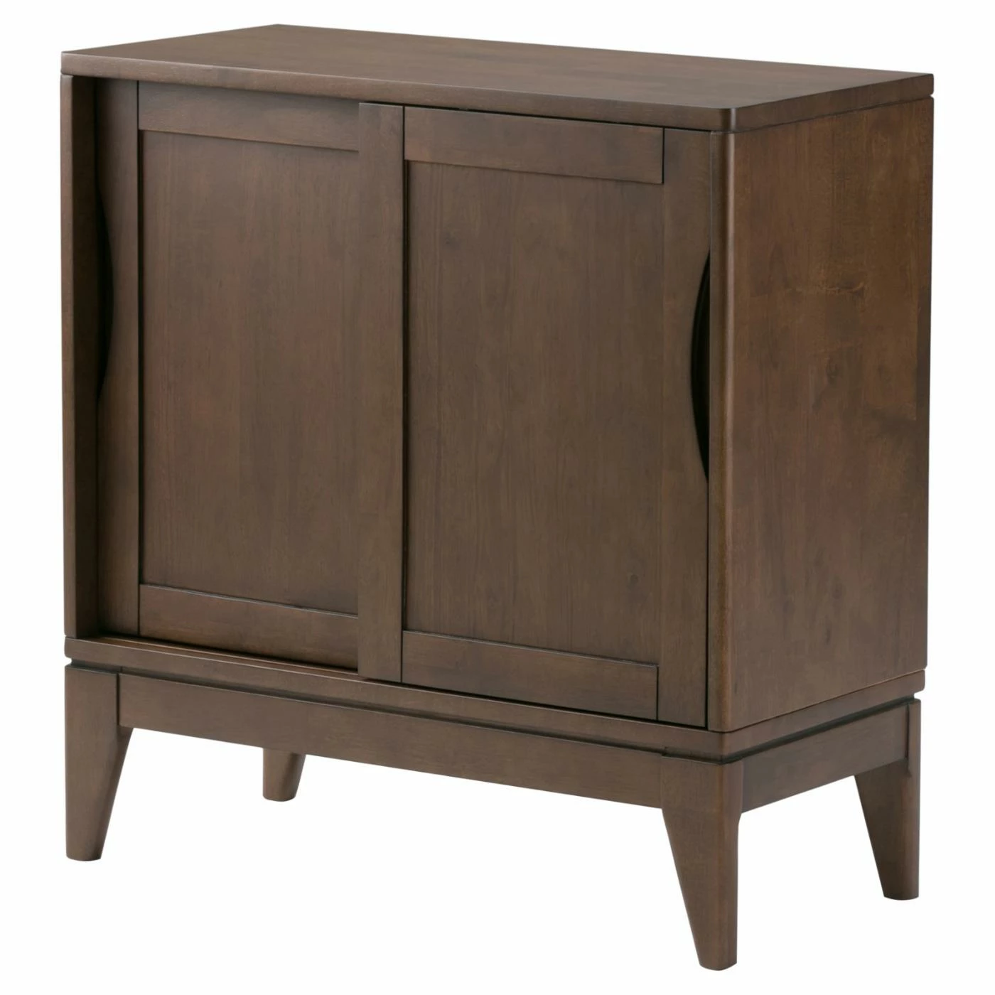 Promo ๐ Brooklyn & Max Assembly Required Accent Cabinets & Decorative Chests Brooklyn + Max Thompson Solid Hardwood Sliding 2 Door Storage Cabinet ๐