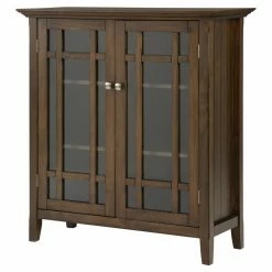 Discount 😀 Brooklyn & Max Assembly Required Accent Cabinets & Decorative Chests Brooklyn + Max Hampton 39 In. Pine Wood Storage Cabinet 🌟