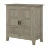 Best Sale 🥰 Brooklyn & Max Assembly Required Accent Cabinets & Decorative Chests Brooklyn + Max Berkshire Solid Wood 30 In. Traditional Low Storage Cabinet 🎁