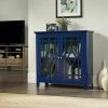 Top 10 🔥 Sauder Woodworking Studio RTA Assembly Required Accent Cabinets & Decorative Chests Sauder Woodworking Shoal Creek Indigo Display Cabinet 🤩