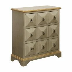 Outlet 🧨 Assembly Required Accent Cabinets & Decorative Chests StyleCraft Staten Island 3 Drawer Wood Decorative Chest ❤️