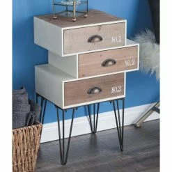 Best deal 🌟 Assembly Required Accent Cabinets & Decorative Chests DecMode 3-Layered Nesting Chest 🔔