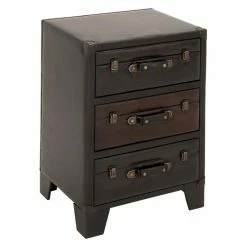 Budget 🎁 Assembly Required Accent Cabinets & Decorative Chests DecMode Decorative Chest With 3 Drawers 👍