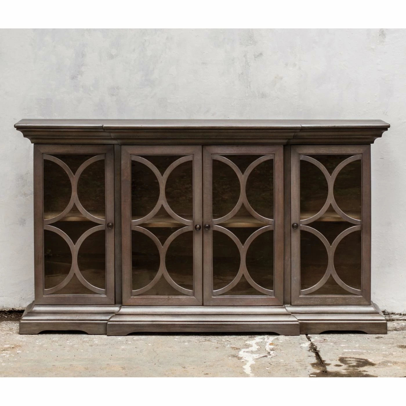Cheap ๐ Assembly Required Accent Cabinets & Decorative Chests Uttermost Belino Wooden 4 Door Chest ๐