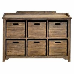 Hot Sale 🥰 Some Assembly Required Accent Cabinets & Decorative Chests HumbleNest Hanover Farmhouse / Cottage Driftwood Hobby Cupboard 😀