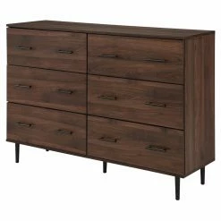 Brand new 🧨 Assembly Required Accent Cabinets & Decorative Chests Manor Park Rustic Wood 6 Drawer Storage Chest 🔥