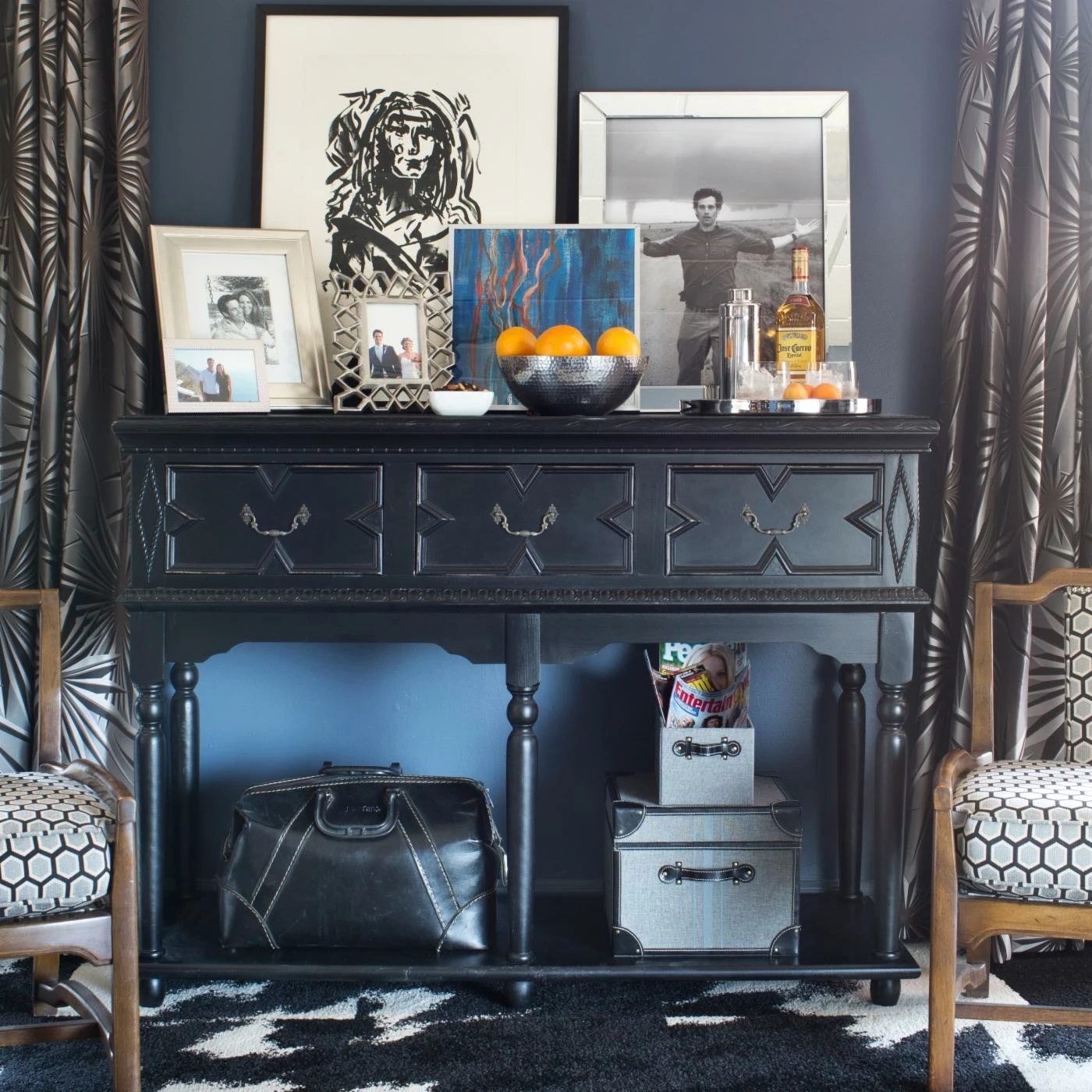 New ๐ Wayborn Wood Accent Cabinets & Decorative Chests Biglot Console Buffet Table ๐ฏ