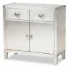 Flash Sale 😉 Fully Assembled Accent Cabinets & Decorative Chests Baxton Studio Romain French Industrial 2 Door Accent Storage Cabinet 😍