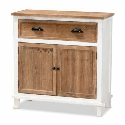Deals 👏 Baxon Studio Fully Assembled Accent Cabinets & Decorative Chests Baxton Studio Glynn Accent Cabinet ⭐