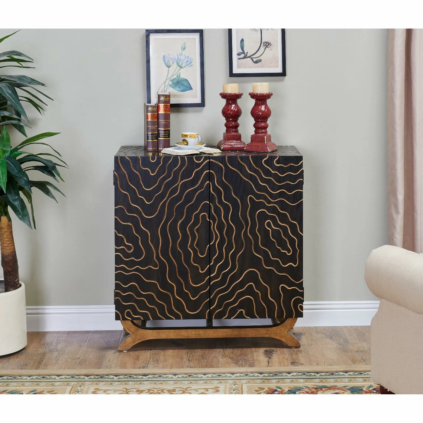 Best Pirce ✨ Assembly Required Accent Cabinets & Decorative Chests Coast To Coast Topographical 2 Door Cabinet ⌛ - Image 5