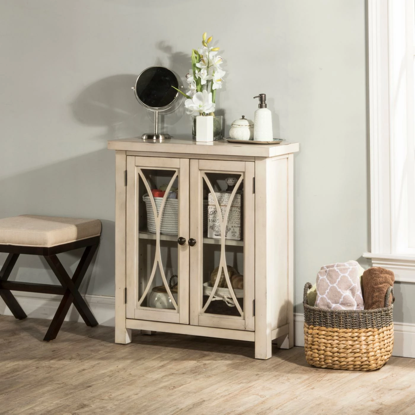 Best Pirce ๐ Fully Assembled Accent Cabinets & Decorative Chests Hillsdale Bayside Two Door Cabinet ๐ - Image 5