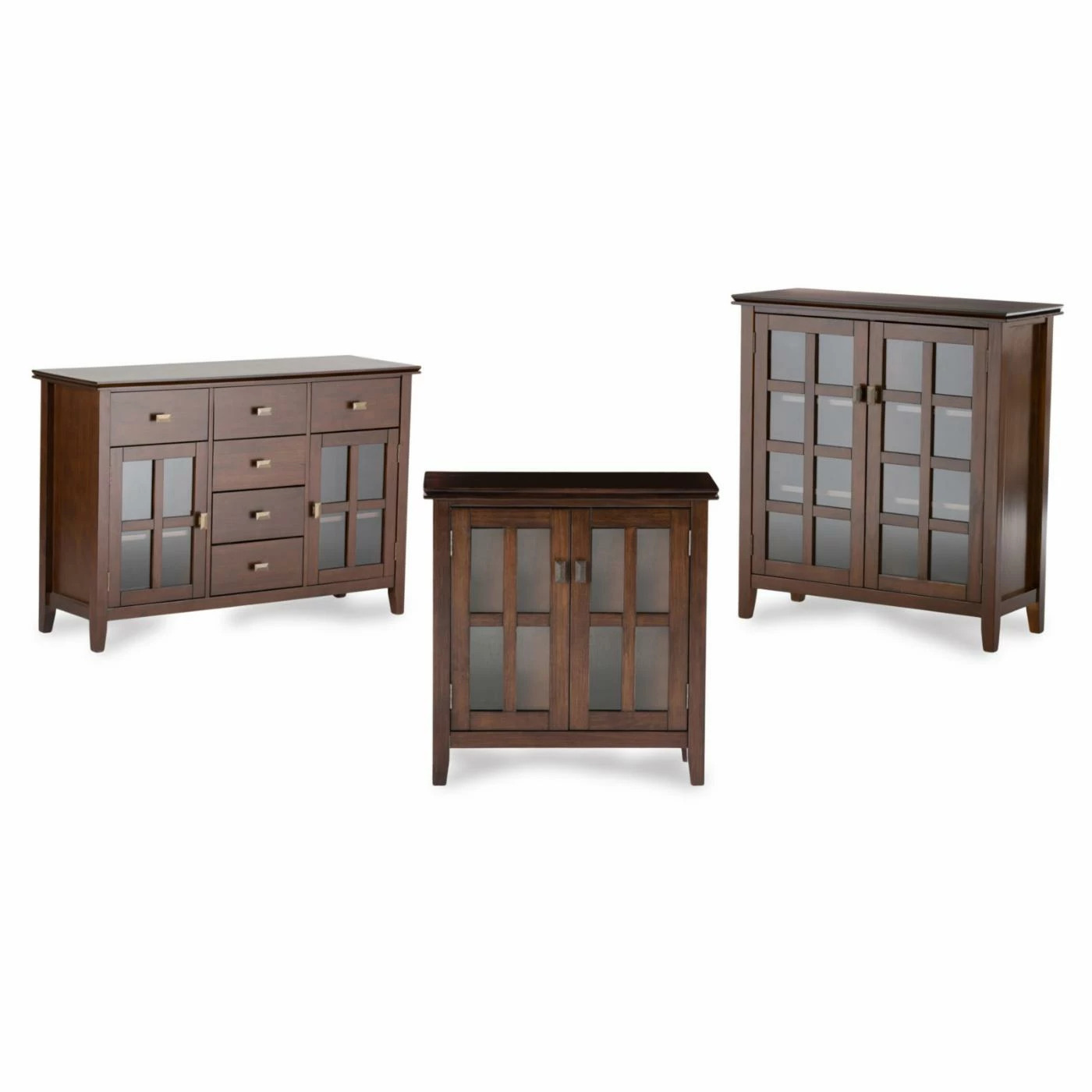 Buy ⌛ Brooklyn & Max Fully Assembled Accent Cabinets & Decorative Chests Brooklyn + Max Holden Wood 30 In. Wide Contemporary Low Storage Cabinet ✨ - Image 4
