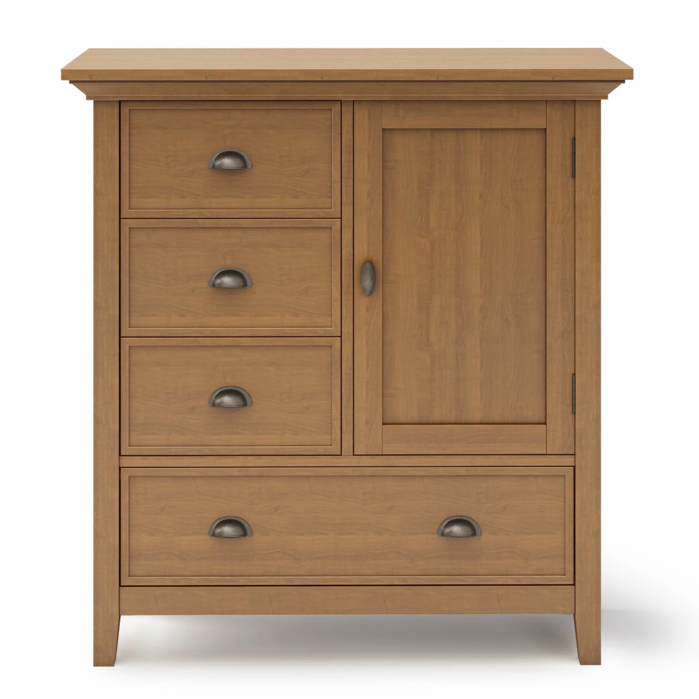 Brand new ๐ Brooklyn & Max Wood Accent Cabinets & Decorative Chests Brooklyn & Max Stanwick 4 Drawer 1 Door Accent Cabinet ๐ - Image 5