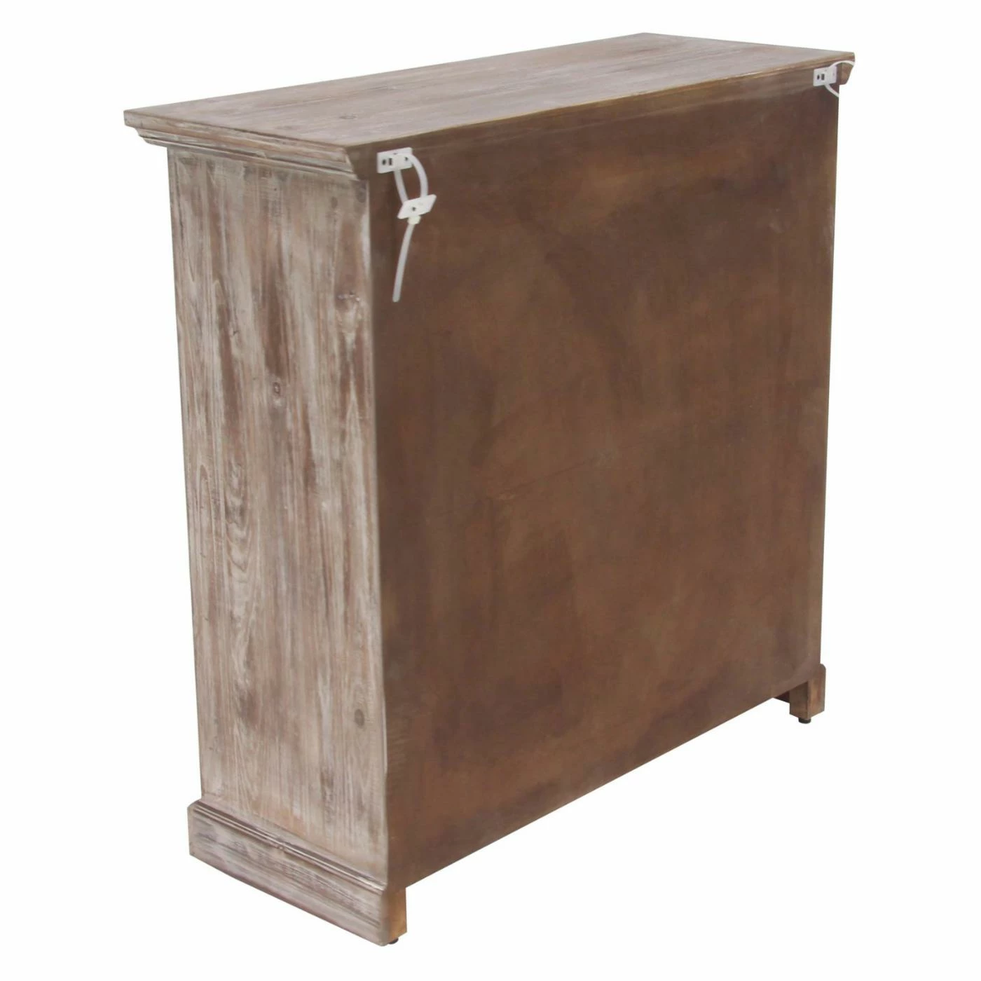 Flash Sale π Fully Assembled Accent Cabinets & Decorative Chests DecMode Traditional 2 Door Wooden Rectangular Cabinet β - Image 5