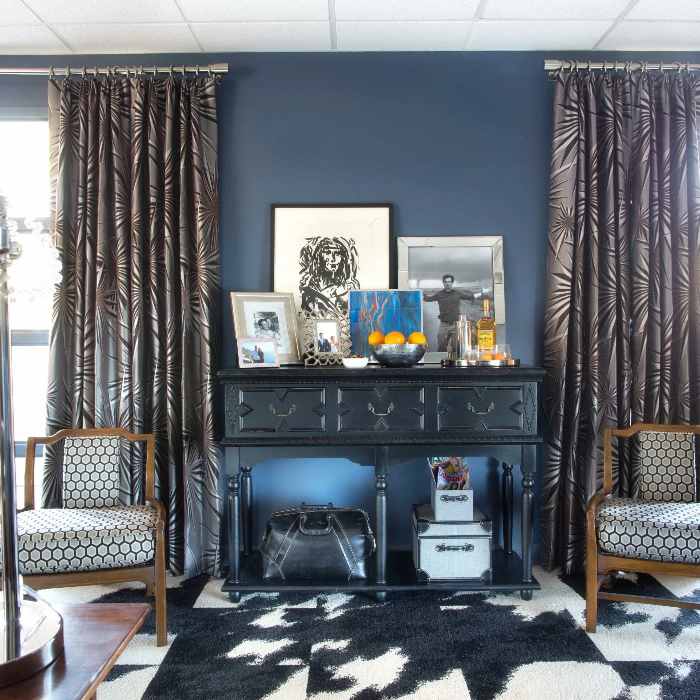 New ๐ Wayborn Wood Accent Cabinets & Decorative Chests Biglot Console Buffet Table ๐ฏ - Image 5